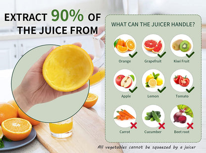 Electric Juicer, Portable USB Charging Electric Juicer